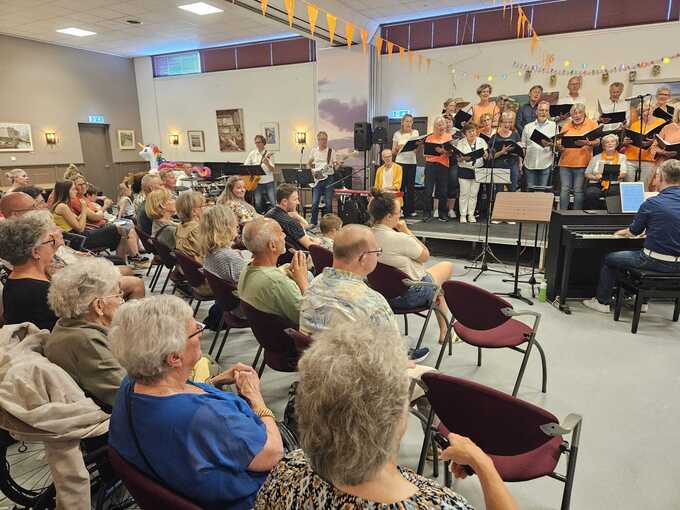 Zangkoor Erato zingt voor zomeractiviteiten jeugd